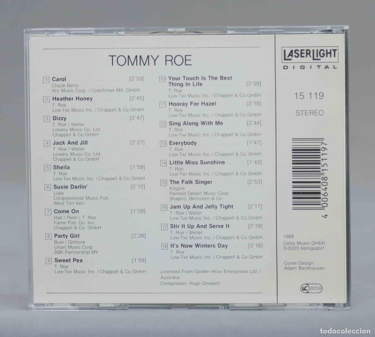 CDs de m&uacute;sica: CD. Tommy Roe &ndash; Tommy Roe - Foto 2
