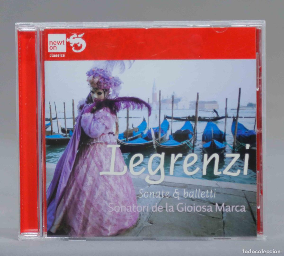 CD de M&uacute;sica: CD. Giovanni Legrenzi, Sonatori De La Gioiosa Marca &ndash; Sonate and Balletti Opp. 8, 10 and 16