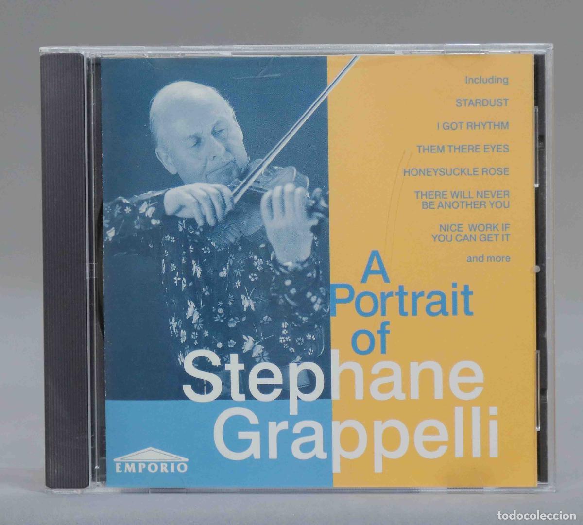 CDs de m&uacute;sica: CD. Stephane Grappelli &ndash; A Portrait Of Stephane Grappelli - Foto 1