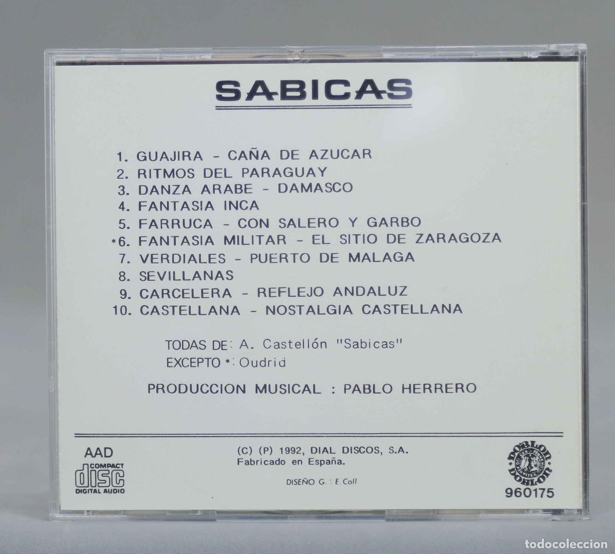 CDs de m&uacute;sica: CD. Sabicas. DOBLON - Foto 2