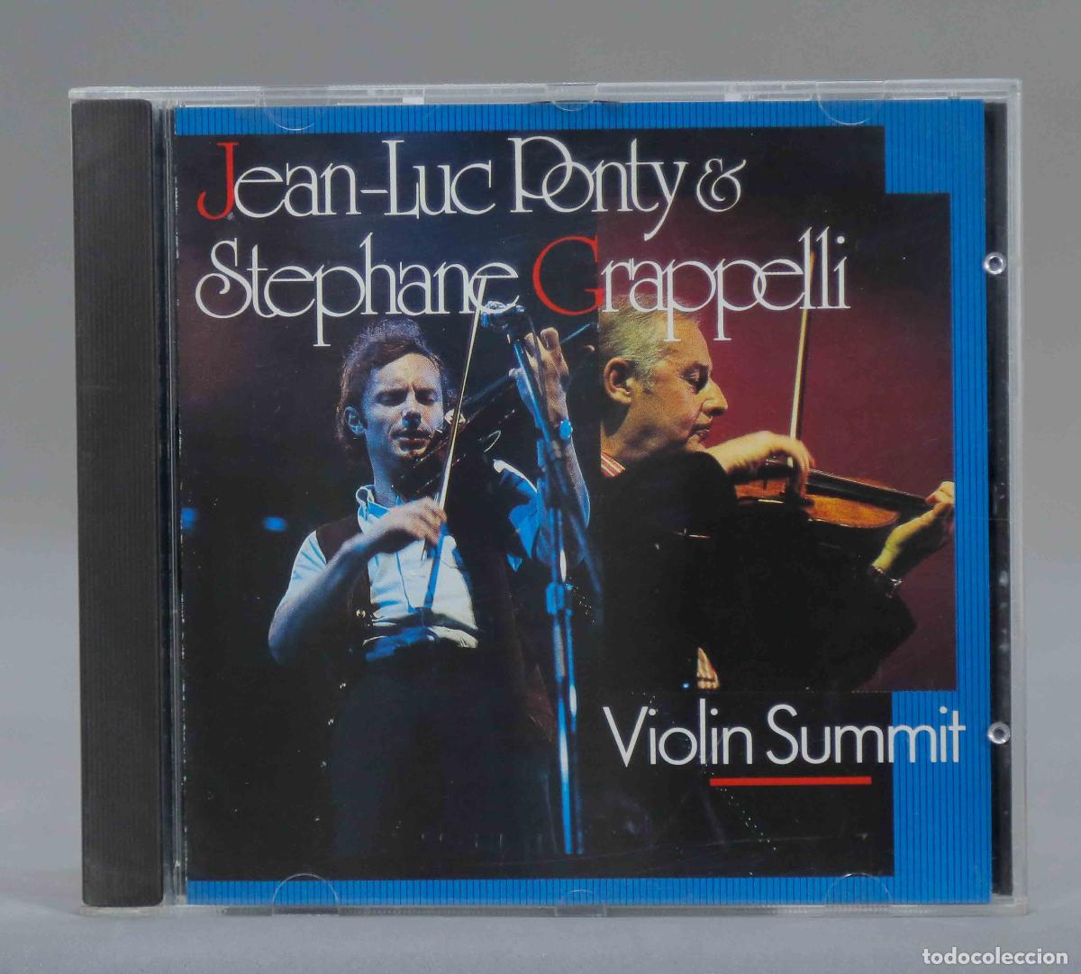 CDs de m&uacute;sica: CD. Jean-Luc Ponty and Stephane Grappelli &ndash; Violin Summit - Foto 1