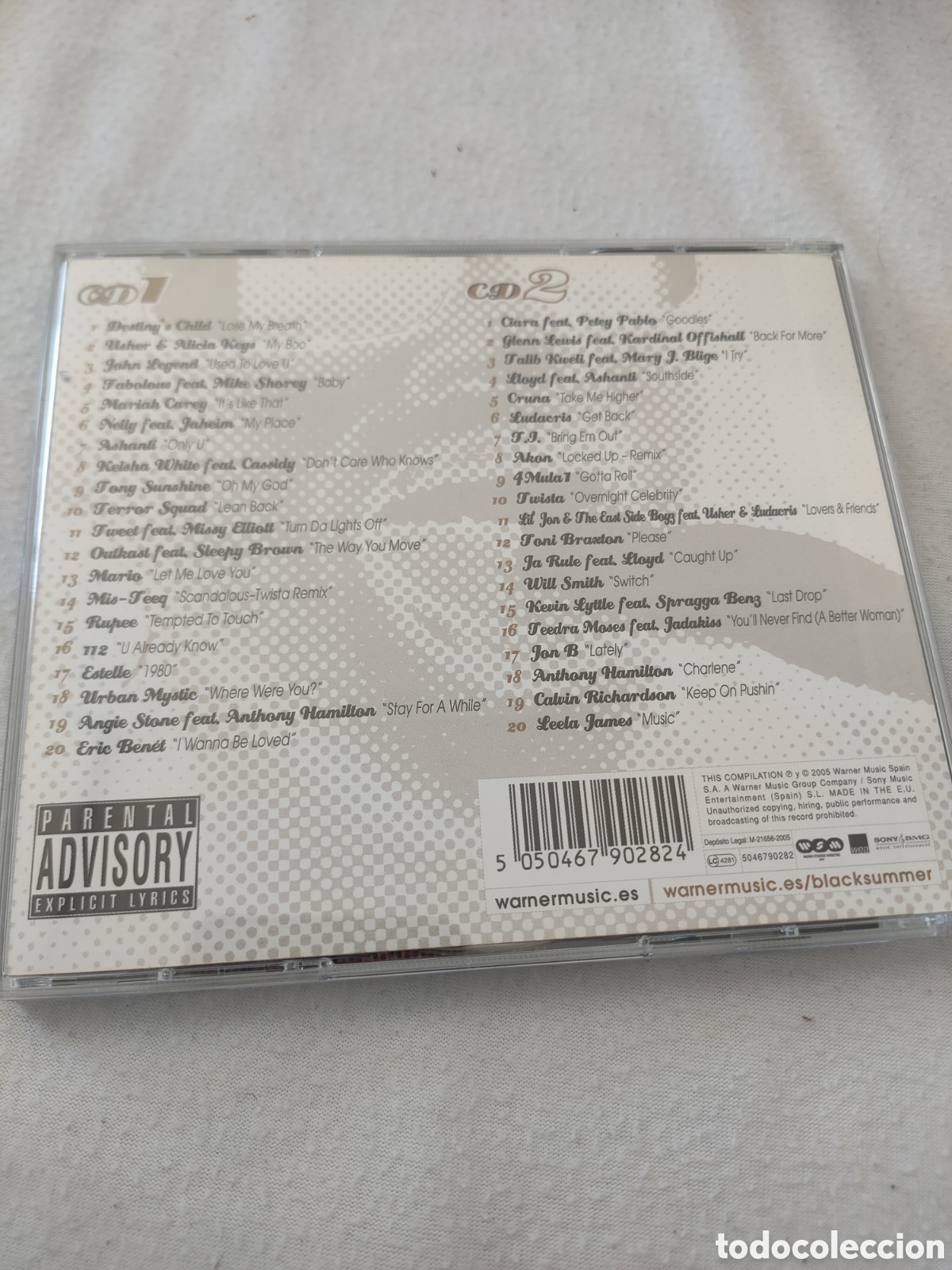 CDs de m&uacute;sica: SCD6 black summer CD SEGUNDAMANO - Foto 2