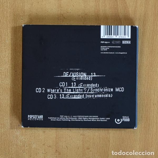 CDs de m&uacute;sica: DE / VISION - 13 EXTENDED - CD - Foto 2
