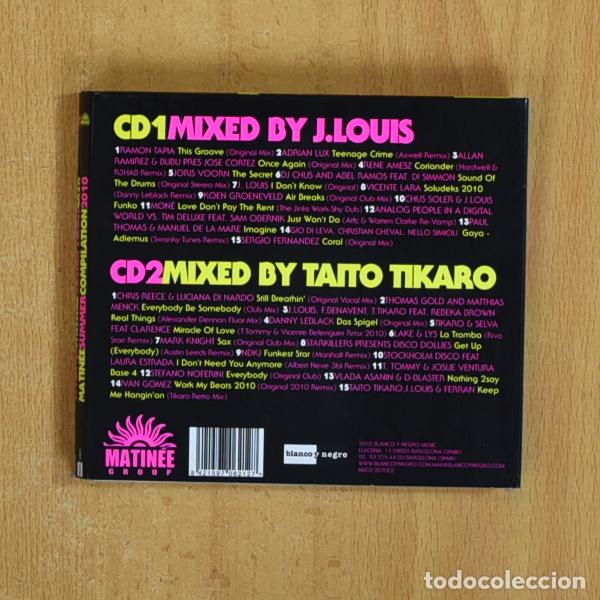 CDs de m&uacute;sica: VARIOS - MATINEE SUMMER COMPILATION 2010 - 2 CD - Foto 2