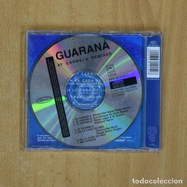 CDs de m&uacute;sica: GUARANA - AY CARMELA - CD SINGLE - Foto 2