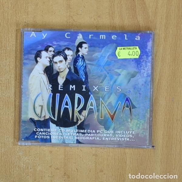 CDs de m&uacute;sica: GUARANA - AY CARMELA - CD SINGLE - Foto 1