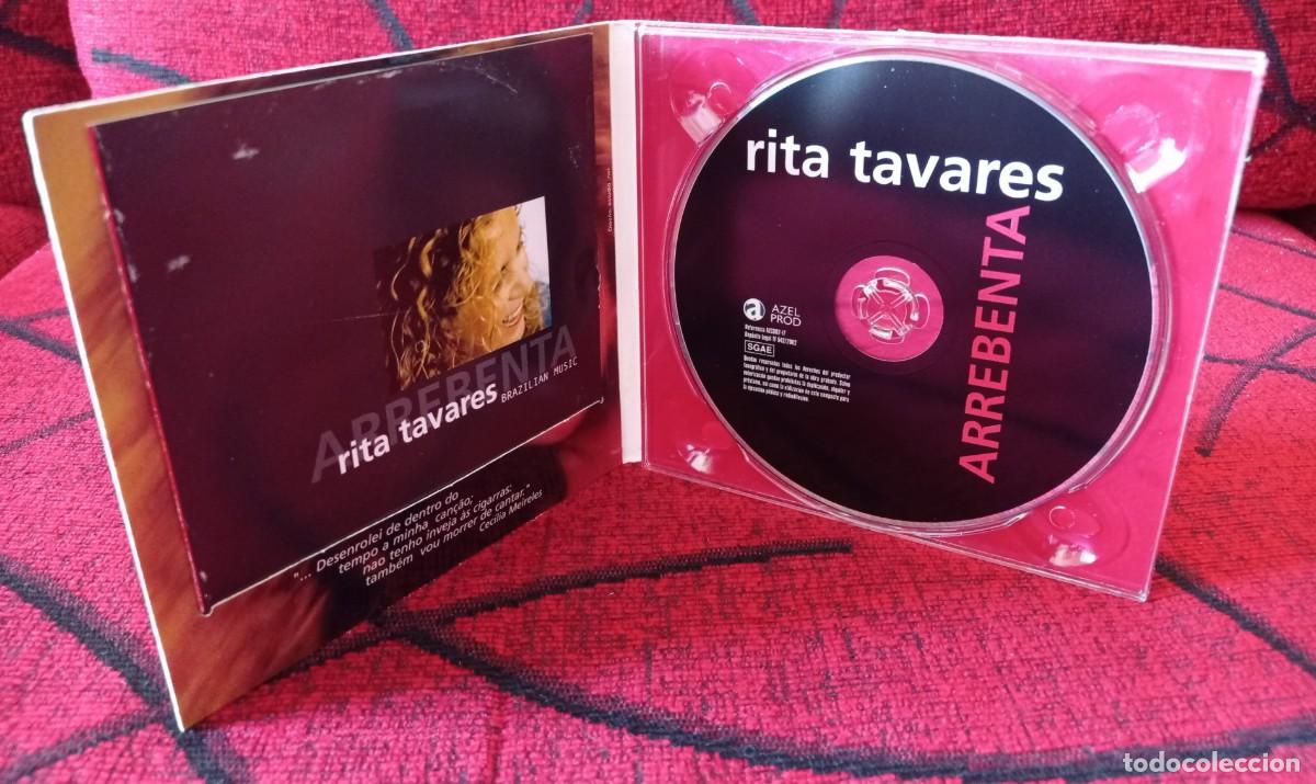 CDs de m&uacute;sica: RITA TAVARES ** Arrebenta ** CD ORIGINAL 2002 - Foto 3