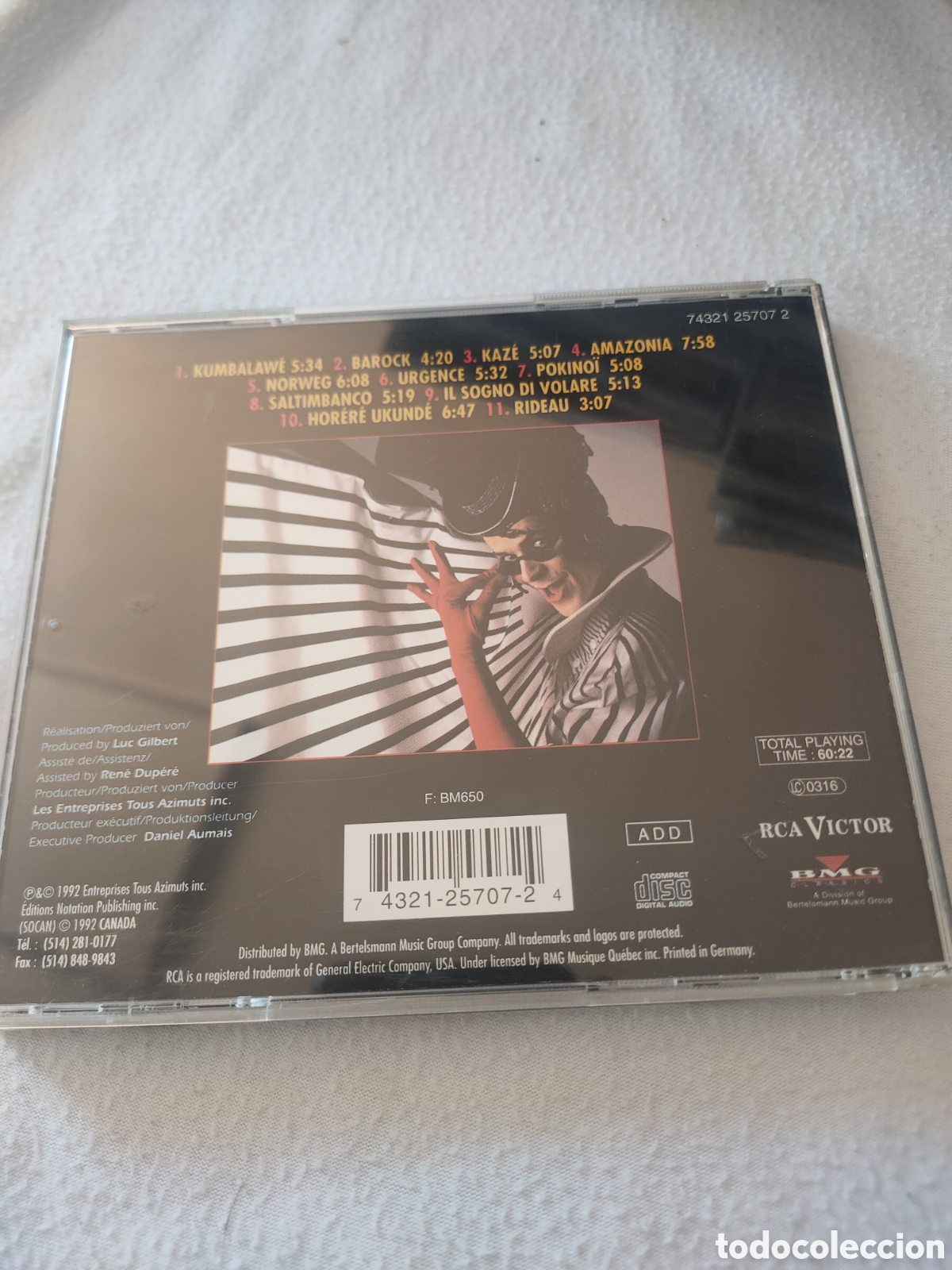 CDs de m&uacute;sica: SCD7 saltimbanco CD SEGUNDAMANO - Foto 2