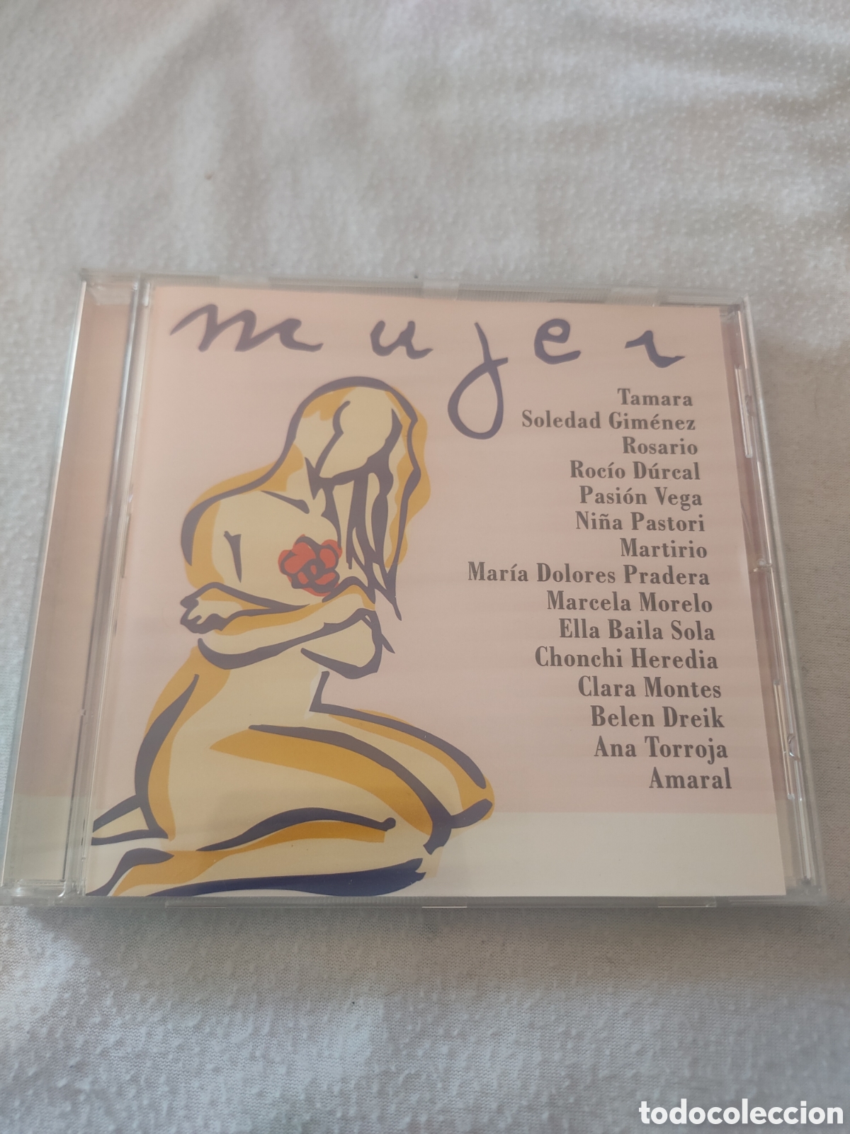 CDs de m&uacute;sica: SCD8 mujer CD SEGUNDAMANO - Foto 1
