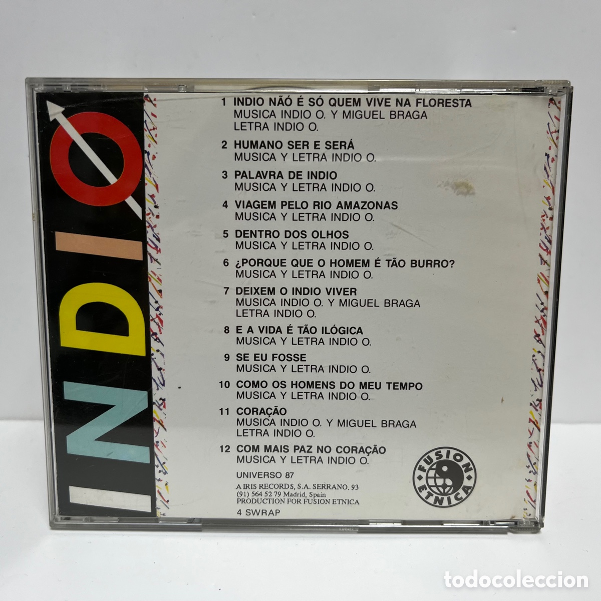 CDs de m&uacute;sica: Fernando Gir&atilde;o - Indio (CD) - Foto 2