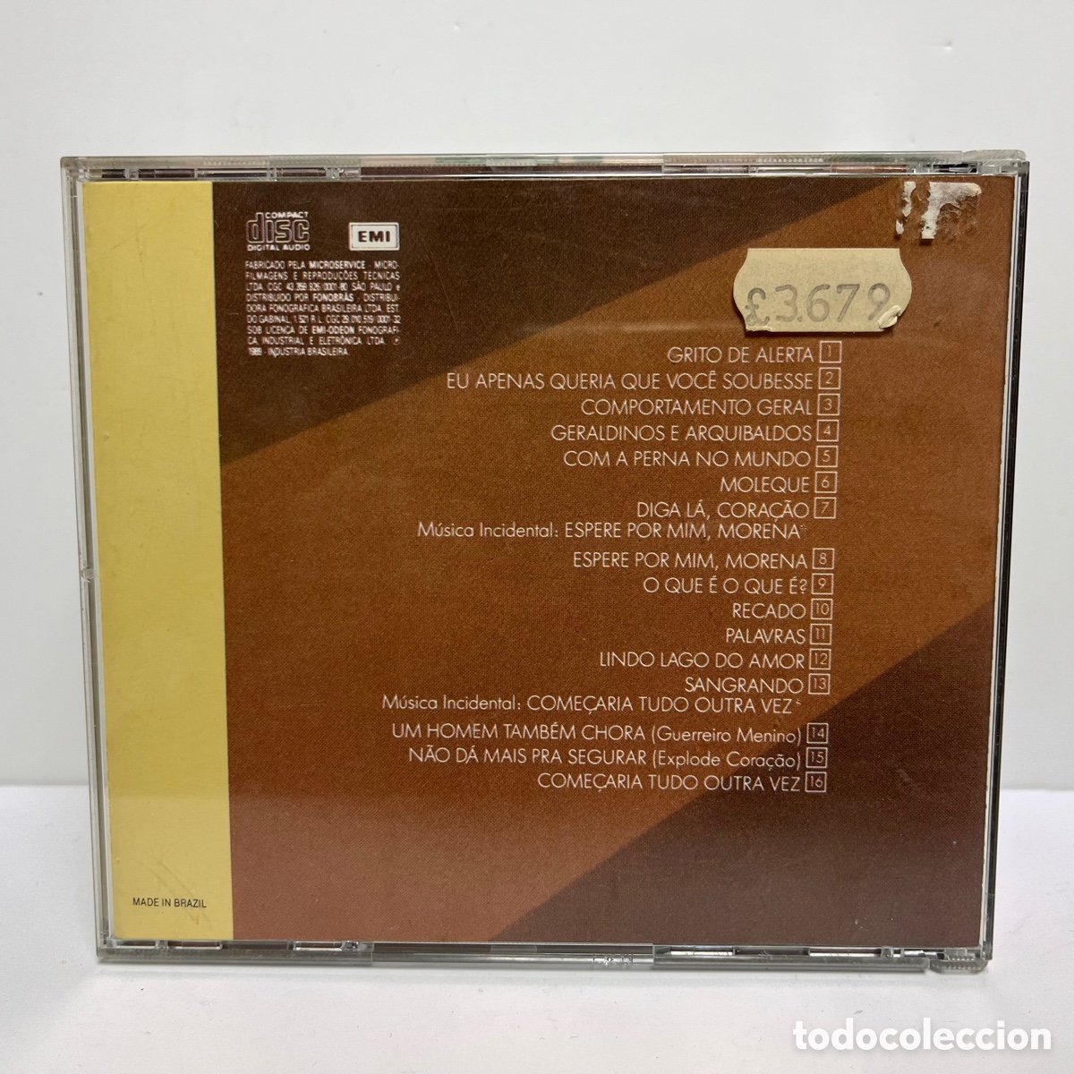 CDs de m&uacute;sica: Gonzaguinha - Performance (CD) - Foto 2