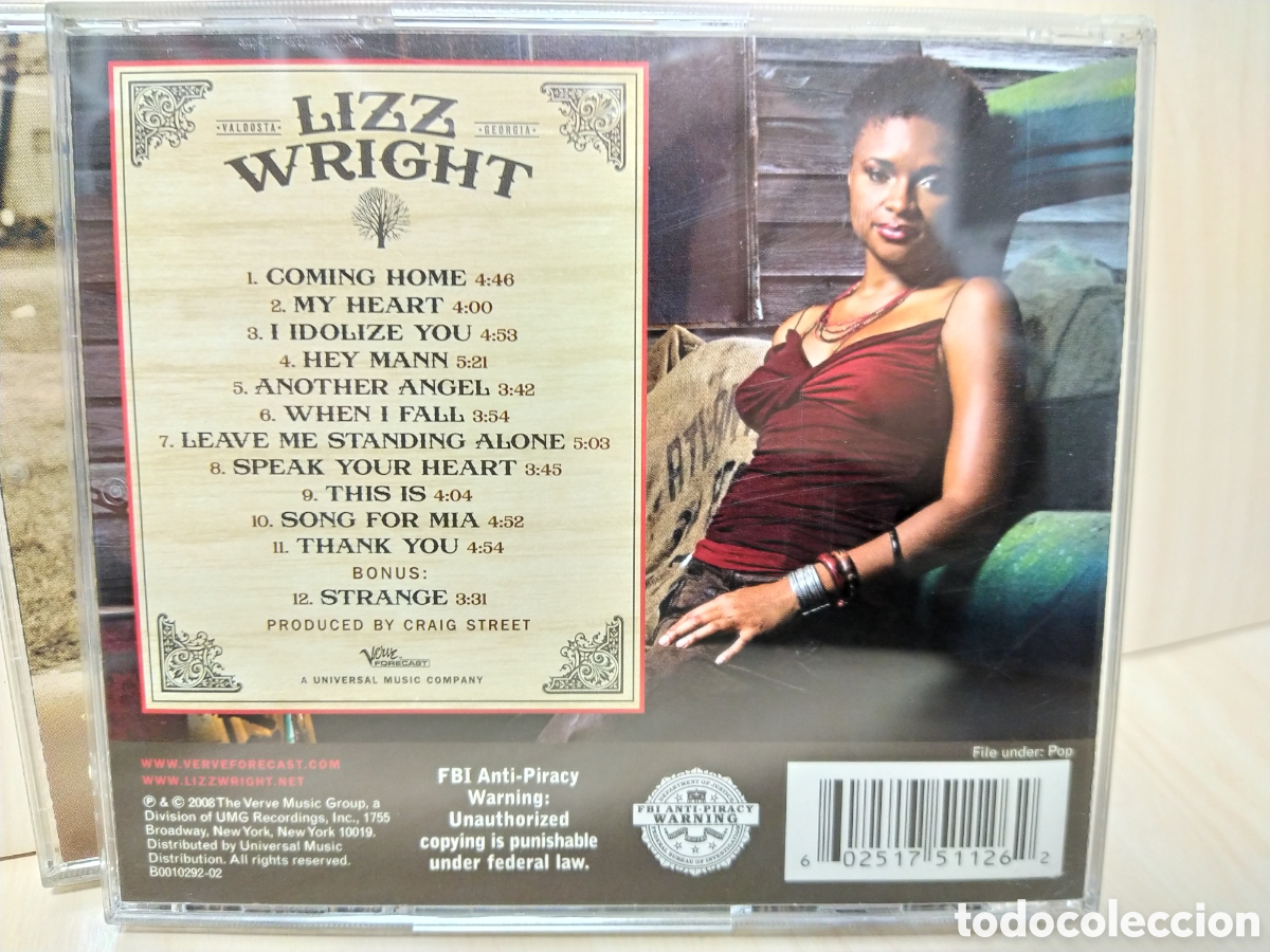 CDs de m&uacute;sica: Lizz Wright - The Orchard (CD, Album) - Foto 2
