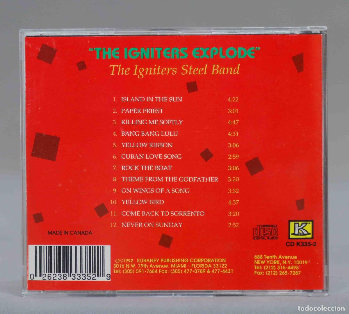 CDs de m&uacute;sica: CD. Igniters Steel Band &ndash; Igniters Explode - Foto 2