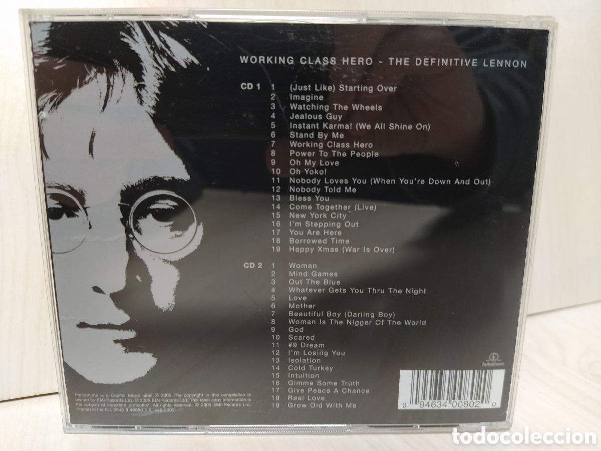 CDs de m&uacute;sica: John Lennon - Working Class Hero - The Definitive Lennon (2xCD, Comp) - Foto 2