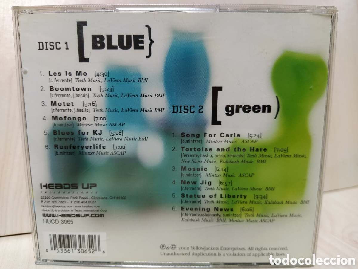 CDs de m&uacute;sica: Yellowjackets - Mint Jam (2xCD, Album) - Foto 2
