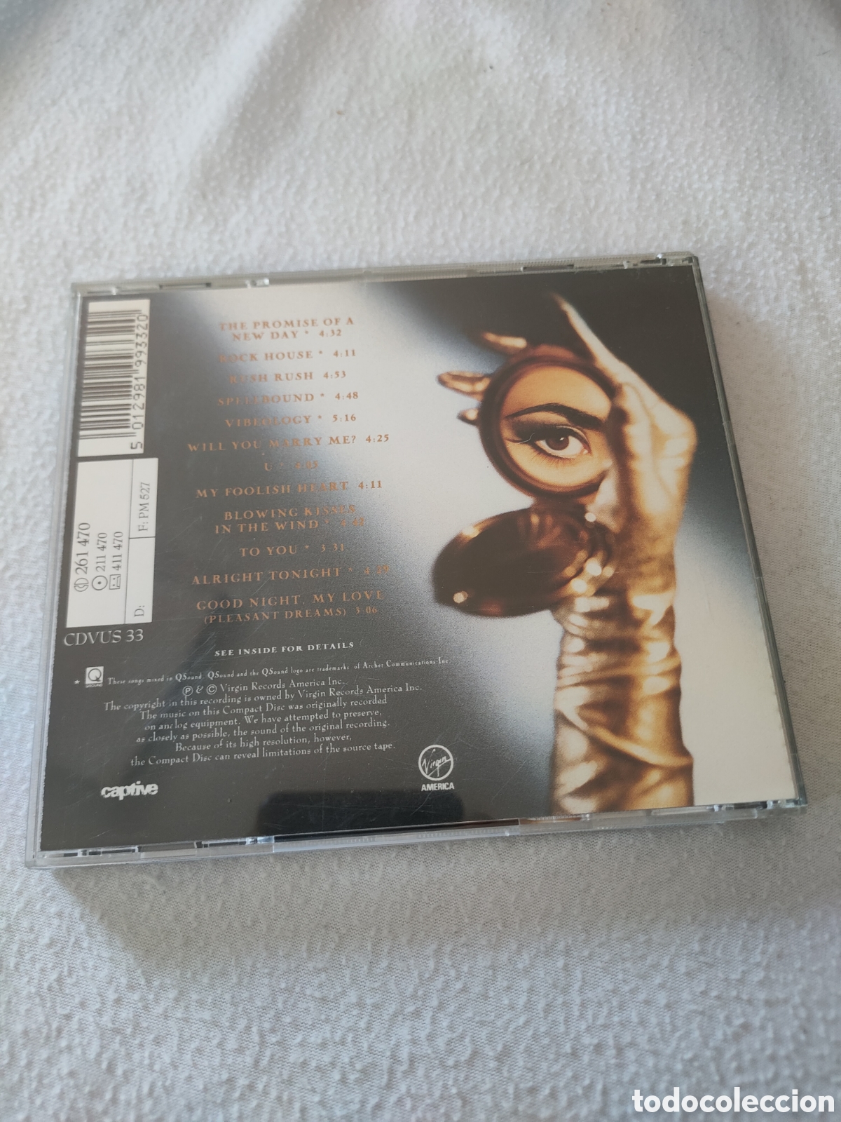 CDs de m&uacute;sica: SCD9 Paula Abdul spellbound CD SEGUNDAMANO - Foto 2