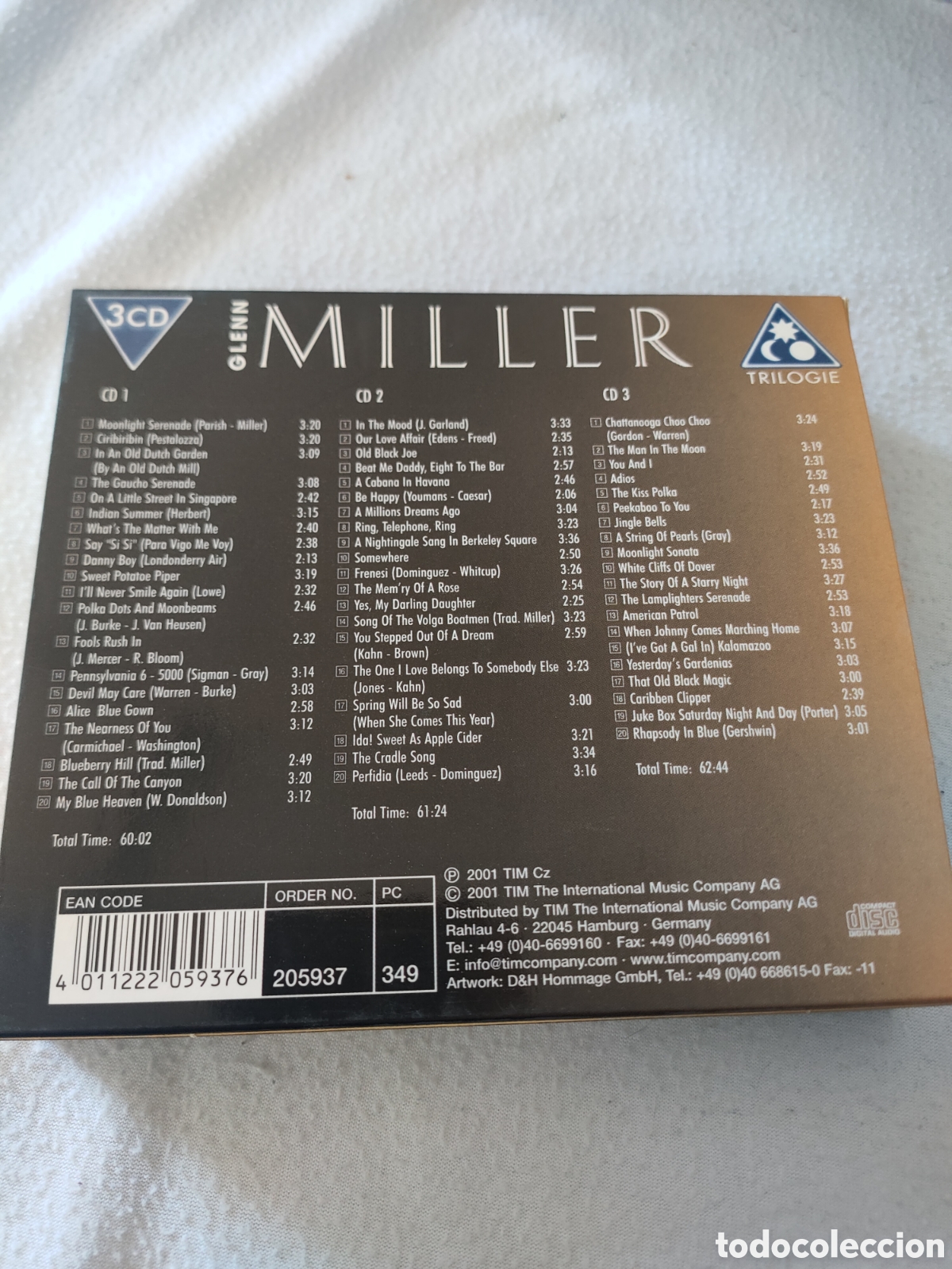 CDs de m&uacute;sica: SCD9 glenn Miller CD SEGUNDAMANO - Foto 2
