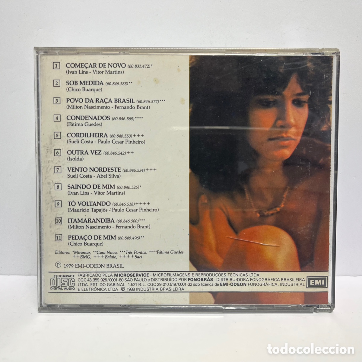 CDs de m&uacute;sica: Simone - Peda&ccedil;os (CD) - Foto 2