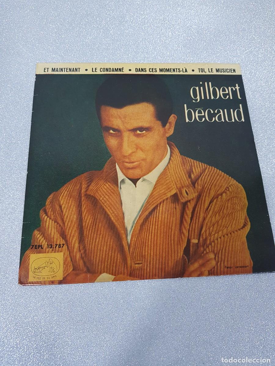 CDs de m&uacute;sica: Gilbert becaud Vinilo 7 Pulgadas - Foto 1