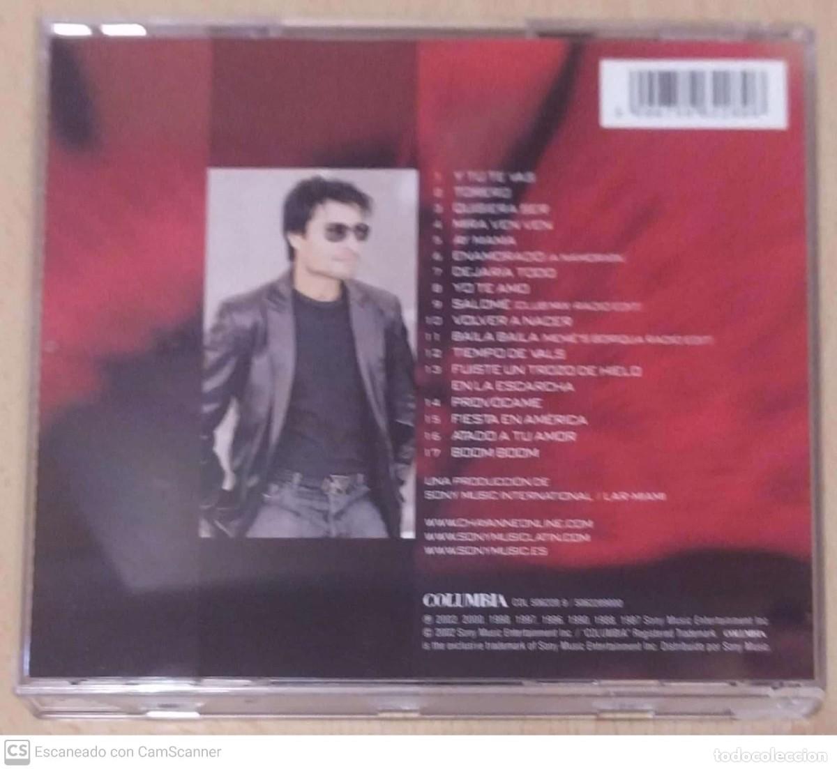 CDs de m&uacute;sica: CHAYANNE (GRANDES EXITOS) CD 2002 - Foto 2