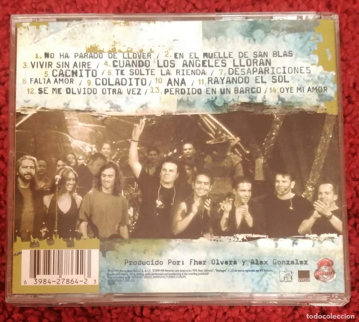 CDs de m&uacute;sica: MANA (UNPLUGGED) CD 1999 - Foto 2