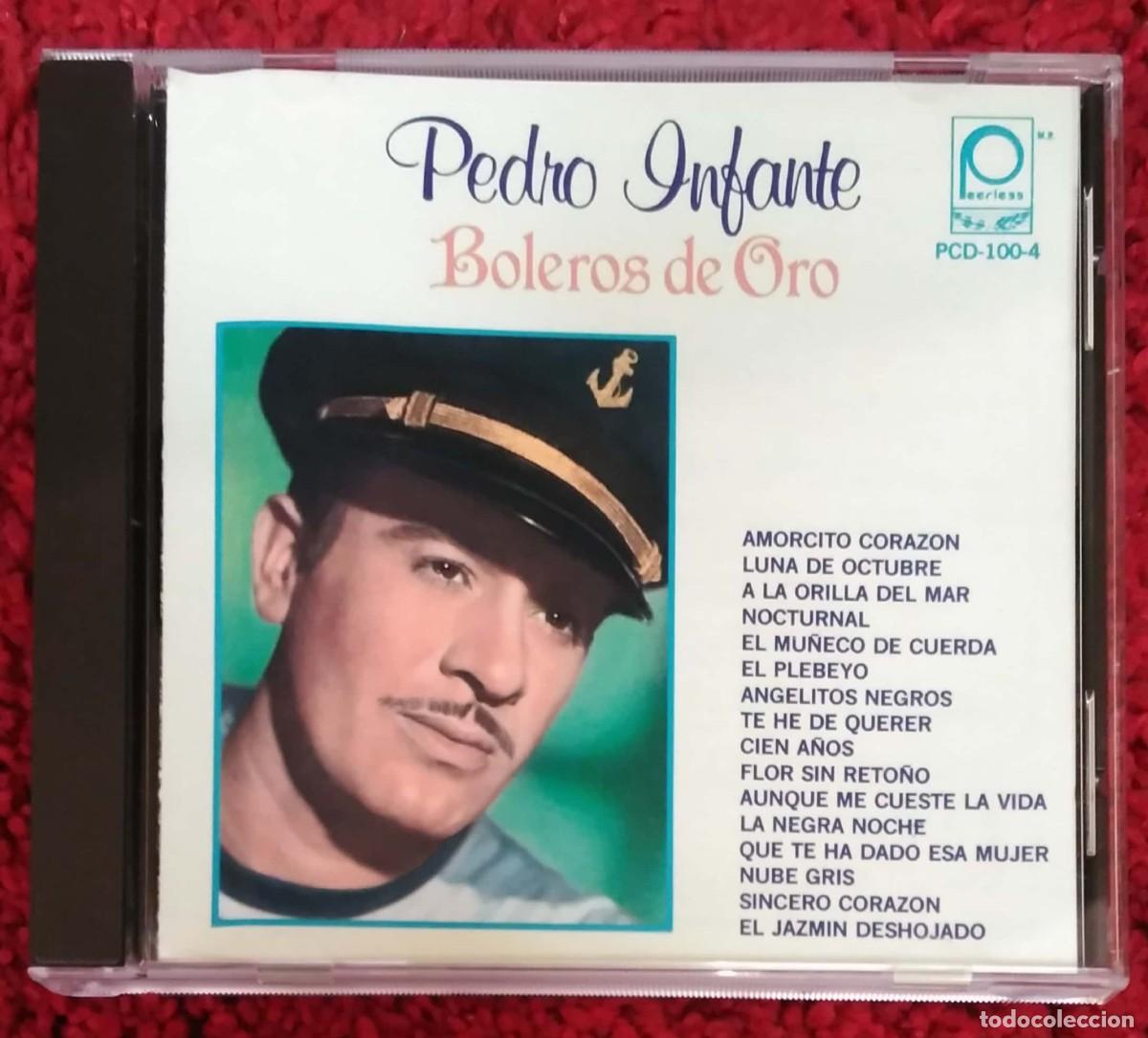 CDs de m&uacute;sica: PEDRO INFANTE (BOLEROS DE ORO) CD 1990 - Foto 1