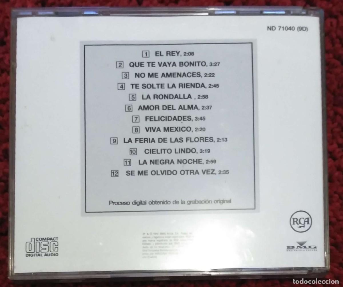 CDs de m&uacute;sica: PEDRO VARGAS (ANTOLOG&Iacute;A) CD 1990 - Foto 2