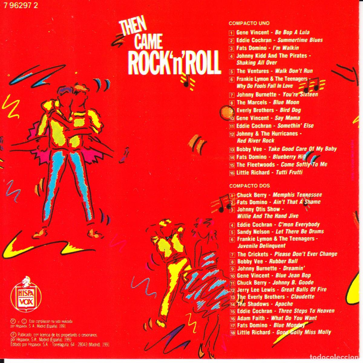 CDs de m&uacute;sica: VV.AA. THEN CAME ROCK N&acute;ROLL. 2 CD. - Foto 2