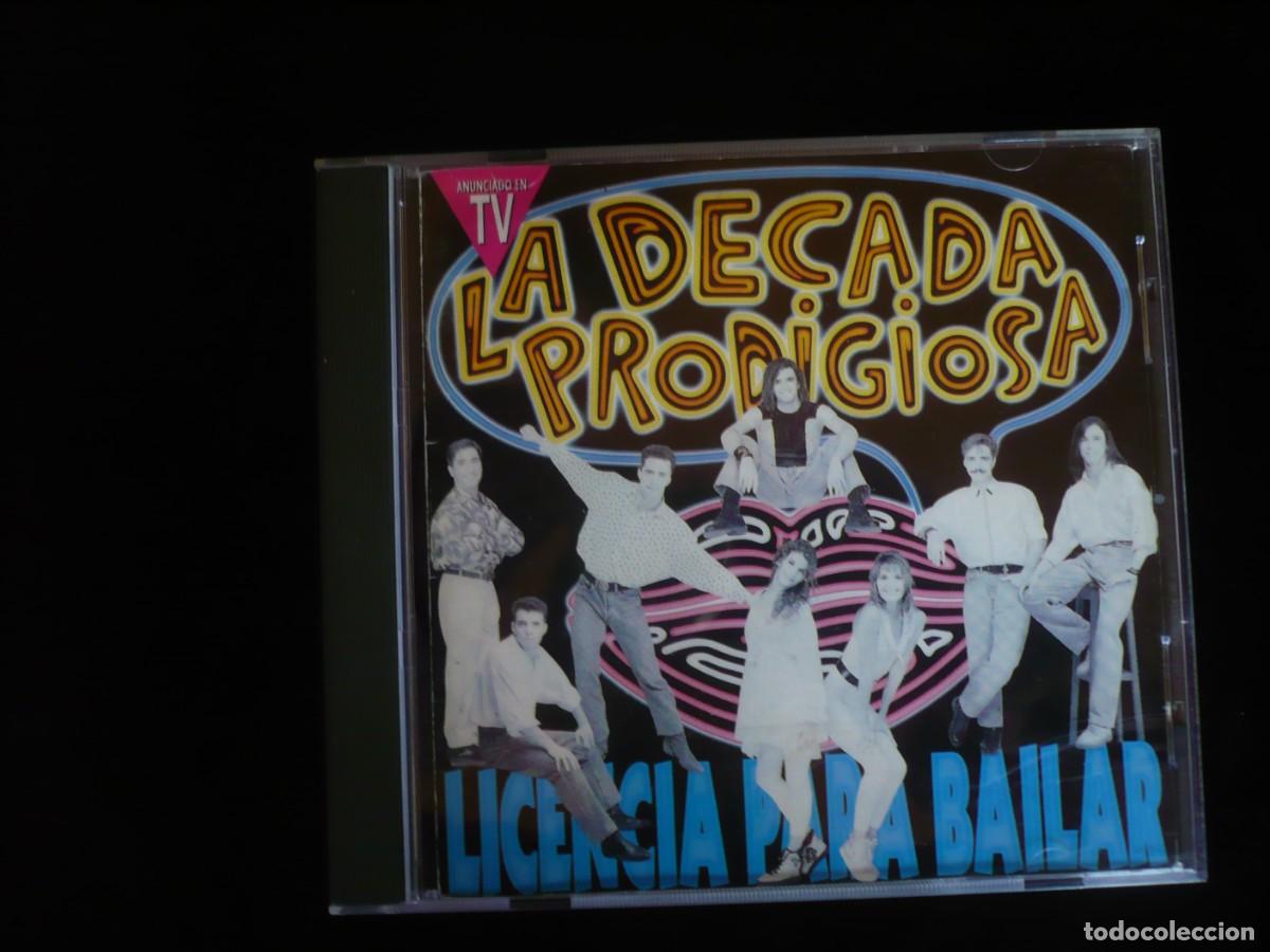CDs de m&uacute;sica: la decada prodigiosa licencia para bailar - cd como nuevo - Foto 1