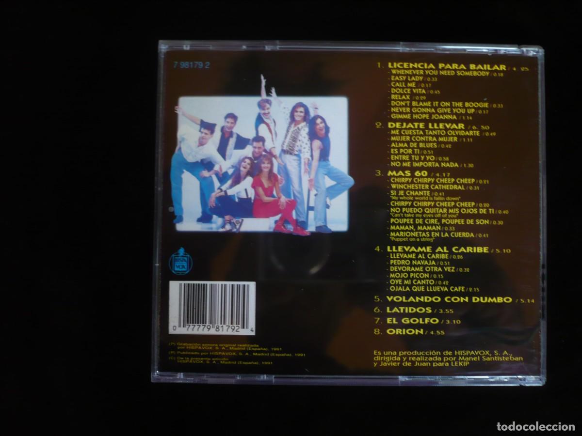 CDs de m&uacute;sica: la decada prodigiosa licencia para bailar - cd como nuevo - Foto 2