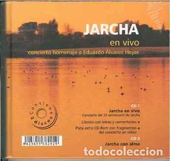 CDs de m&uacute;sica: Jarcha &ndash; Con Alma / En Vivo - Libro Disco 2 x CD - Foto 2