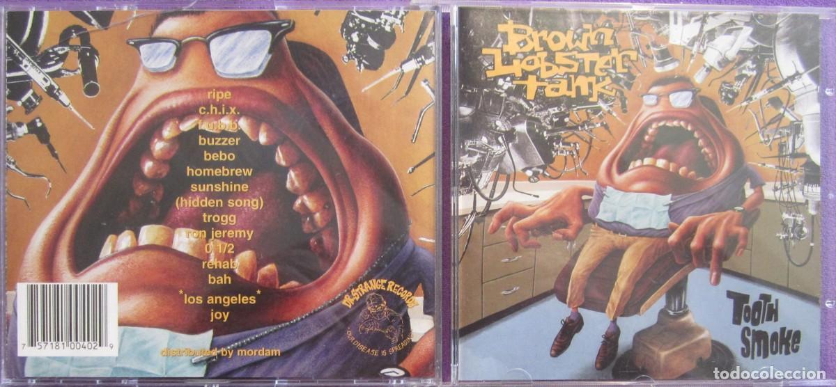Music CDs: BROWN LOBSTER TANK: TOOTH SMOKE. PUNK POP CALIFORNIANO