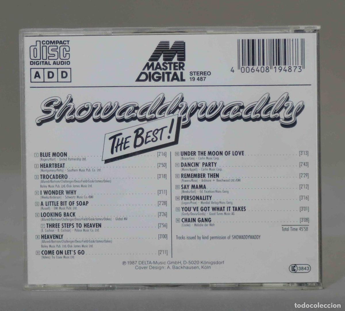 CDs de m&uacute;sica: CD. Showaddywaddy &ndash; The Best! - Foto 2