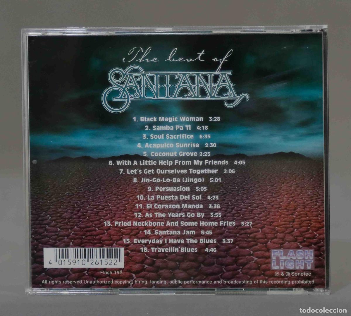 CDs de m&uacute;sica: CD. Santana &ndash; The Best Of - Foto 2