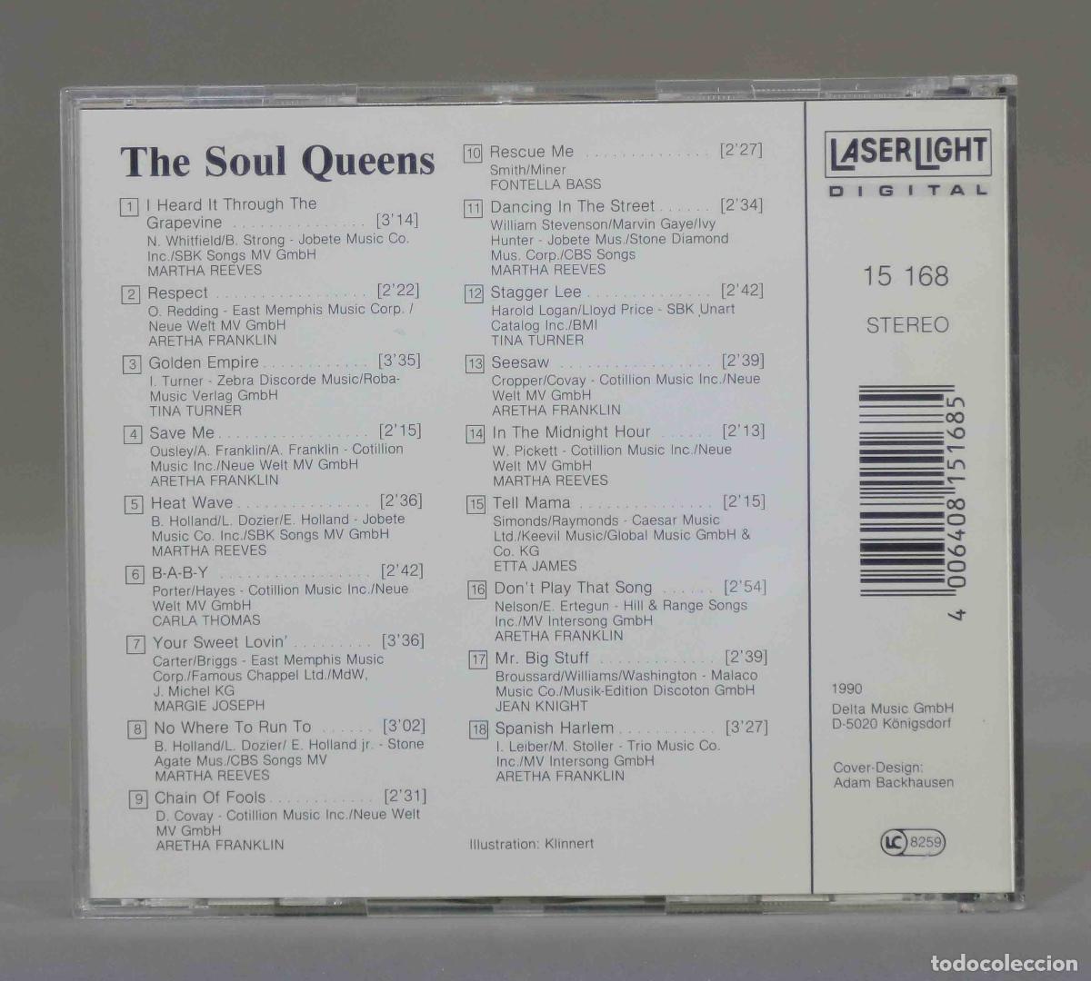 CDs de m&uacute;sica: CD. The Soul Queens - Foto 2
