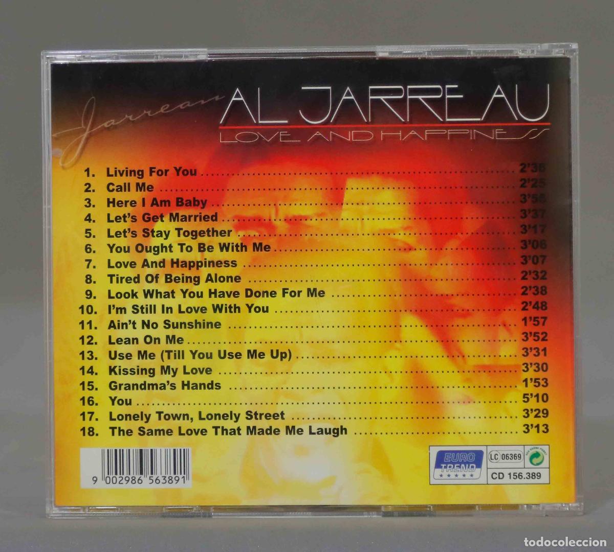 CDs de m&uacute;sica: CD. Al Jarreau &ndash; Love And Happiness - Foto 2