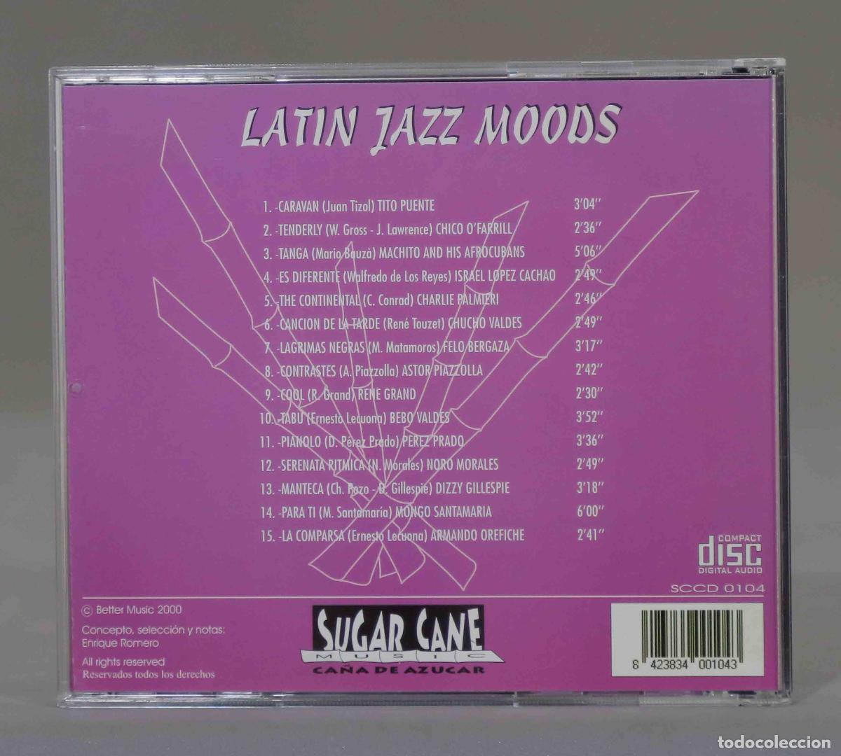 CDs de m&uacute;sica: CD. LATIN JAZZ MOODS - Foto 2
