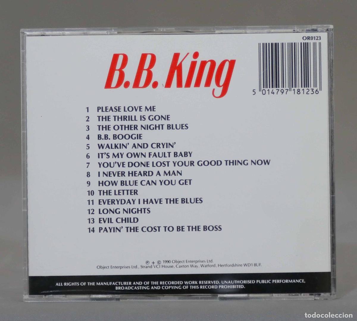 CDs de m&uacute;sica: CD. B.B. King &ndash; Blues Collection - Foto 2