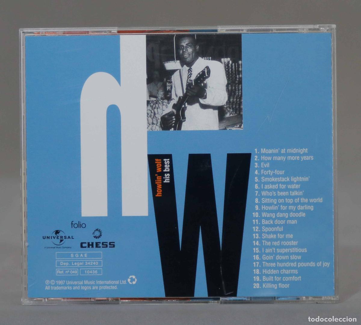 CDs de m&uacute;sica: CD. Howlin&acute; Wolf &ndash; His Best - Foto 2