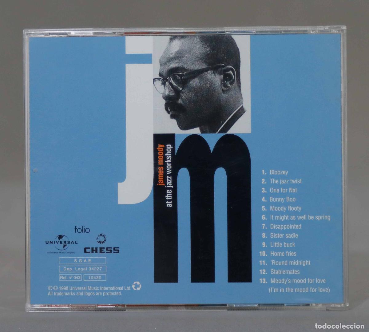 CDs de m&uacute;sica: cd. James Moody &ndash; At The Jazz Workshop - Foto 2