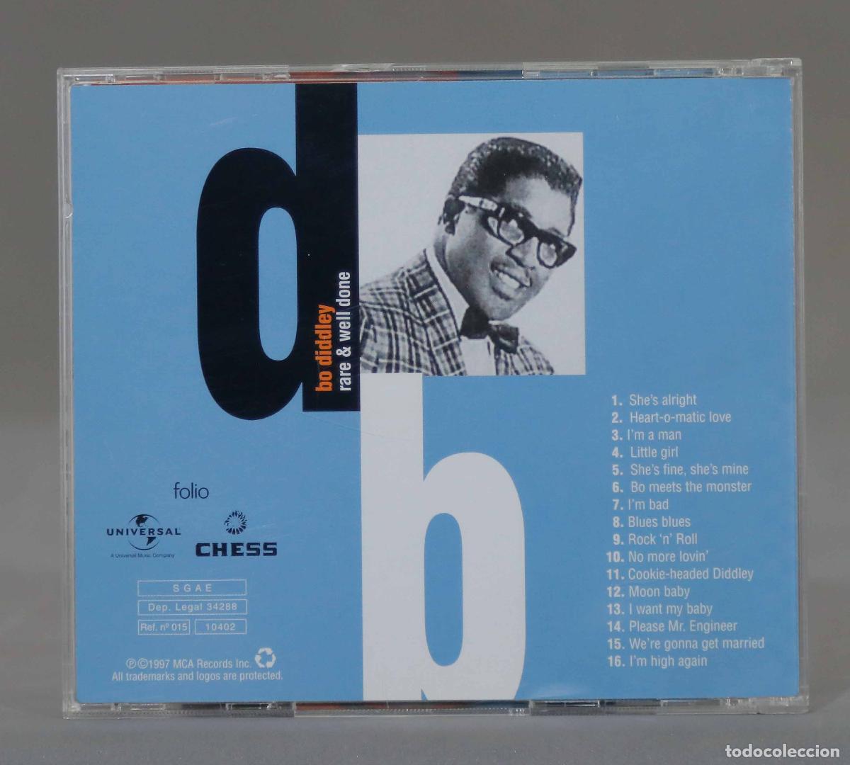 CDs de m&uacute;sica: CD. Bo Diddley &ndash; Rare and Well Done - Foto 2