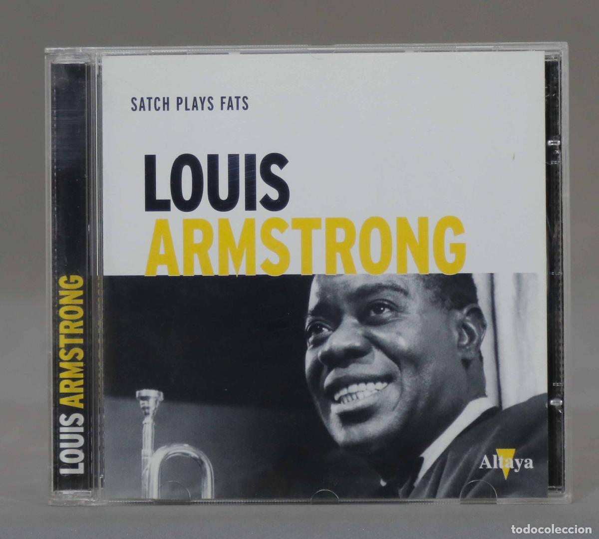 CDs de m&uacute;sica: CD. ARMSTRONG. SATCH PLAYS FATS - Foto 1