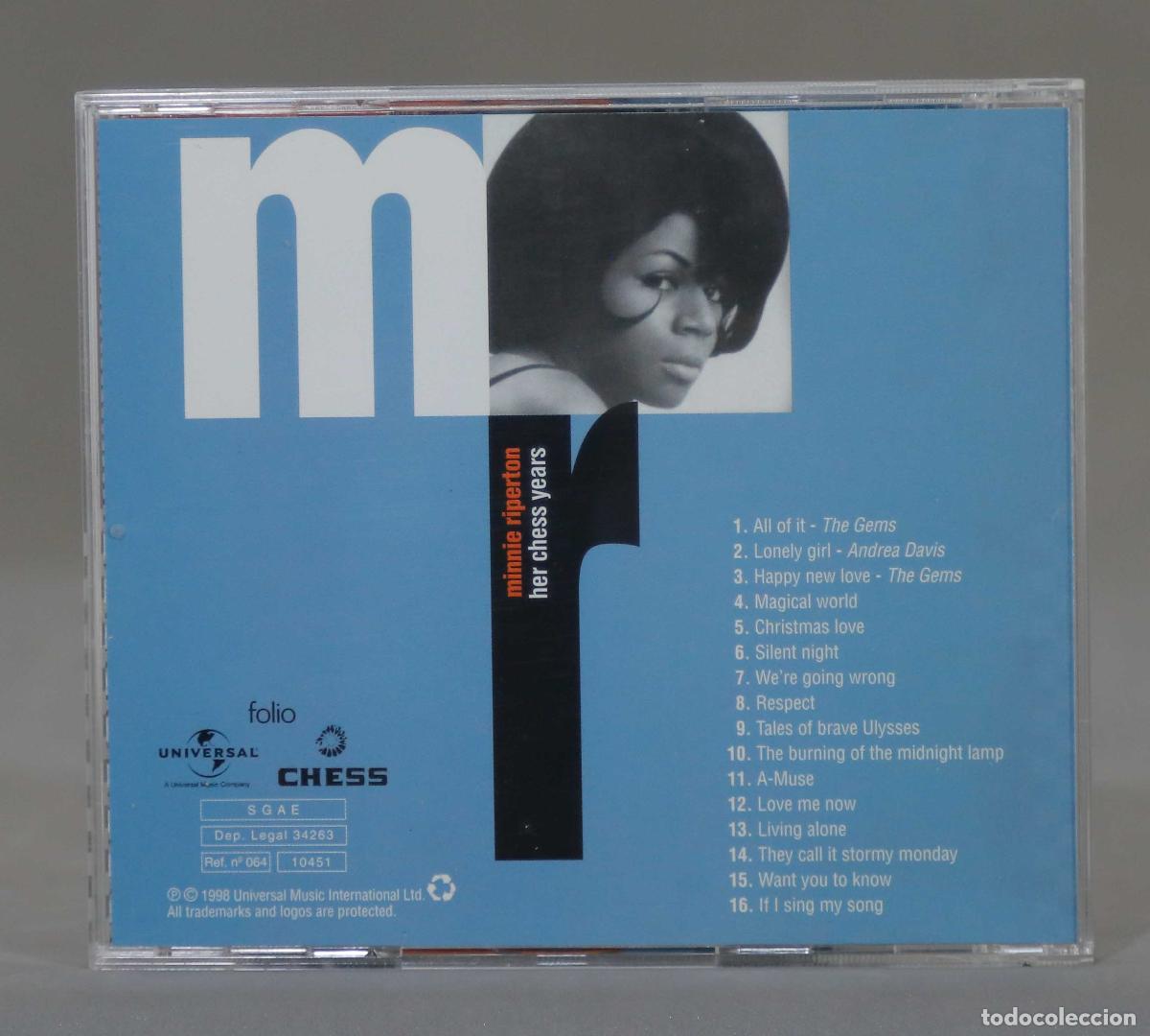 CDs de m&uacute;sica: CD. Minnie Riperton &ndash; Her Chess Years - Foto 2