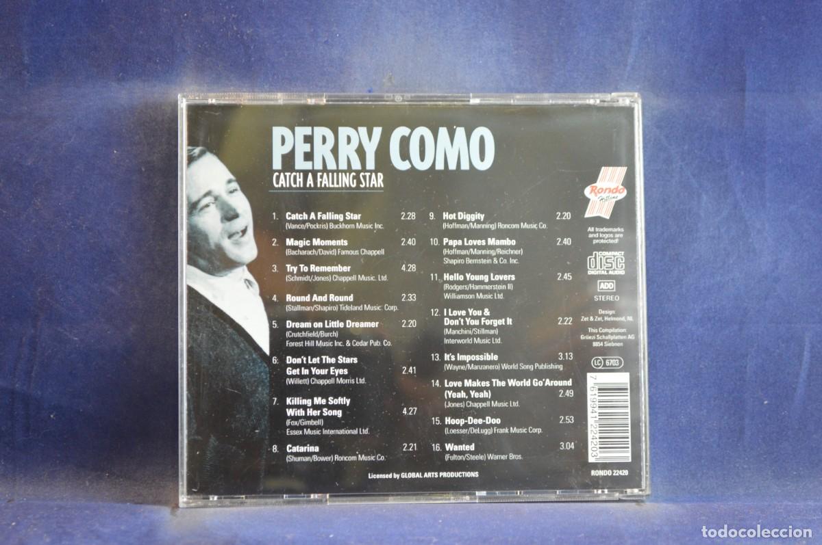 CDs de m&uacute;sica: PERRY COMO &ndash; CATCH A FALLING STAR - CD - Foto 2