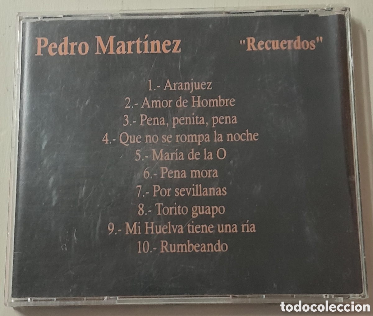 CDs de m&uacute;sica: PEDRO MARTINEZ - RECUERDOS - Foto 2