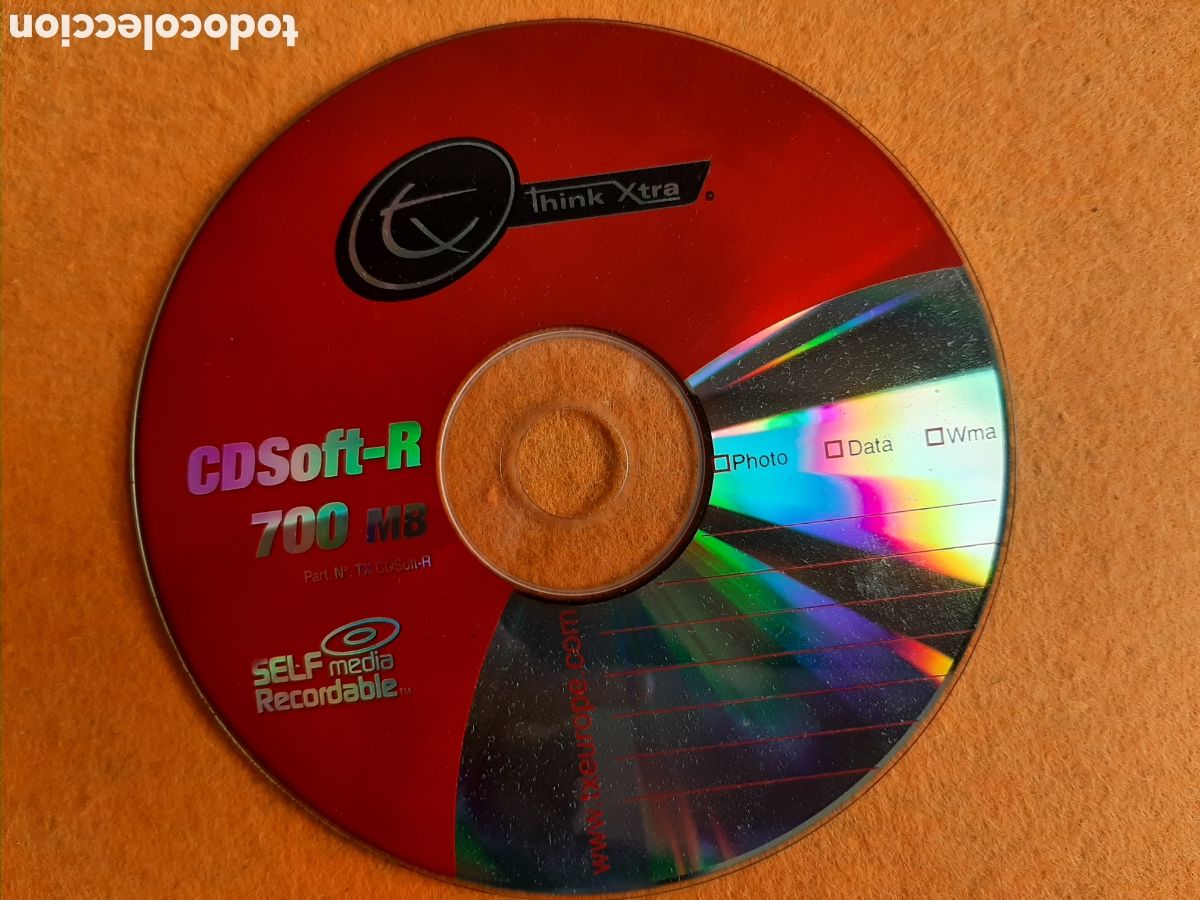 CD de M&uacute;sica: CD-SOFT-R - RECORDABLE THINK XTRA - 700 Mb _ 80 min . nuevo