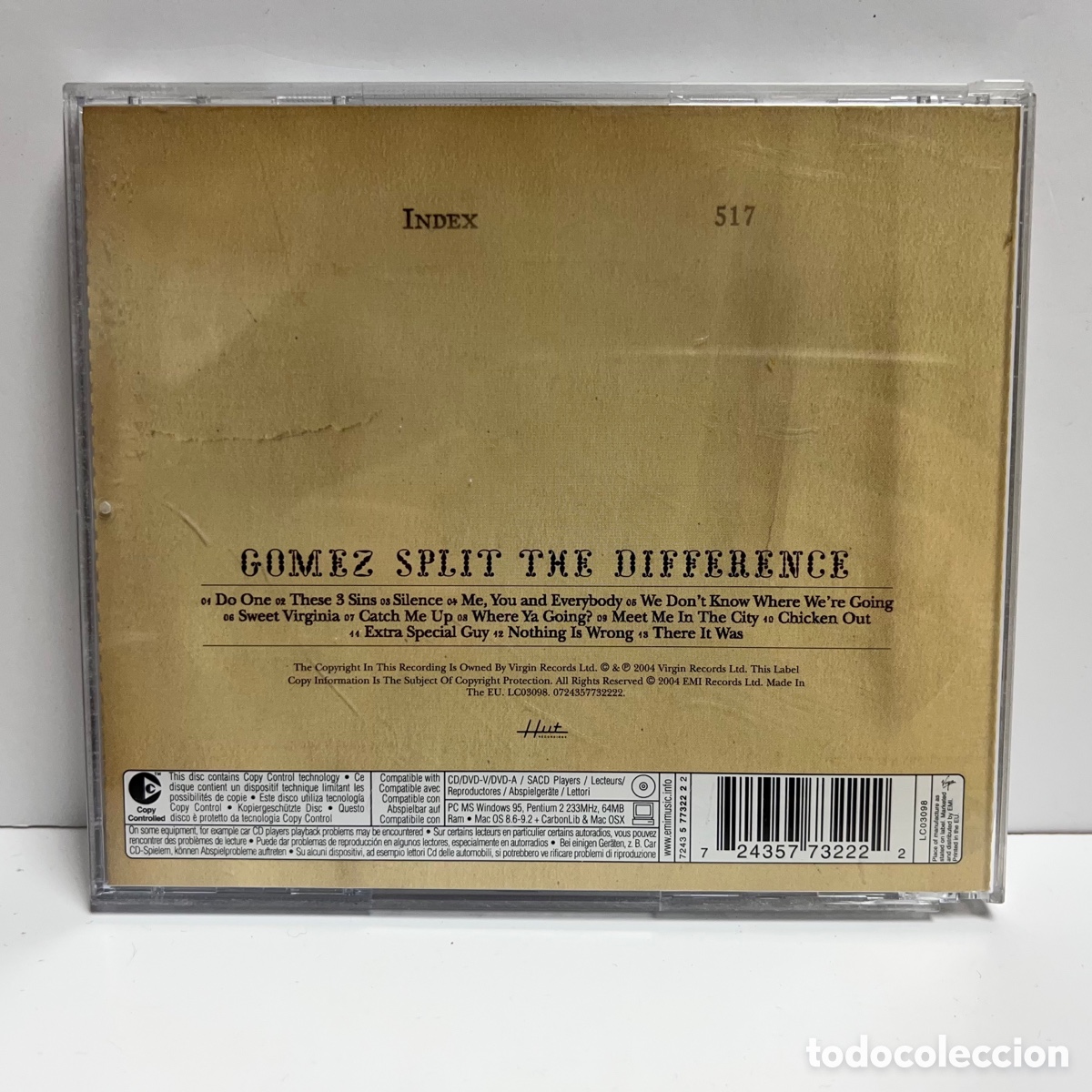 CDs de m&uacute;sica: Gomez - Split The Difference (CD, Album) - Foto 2