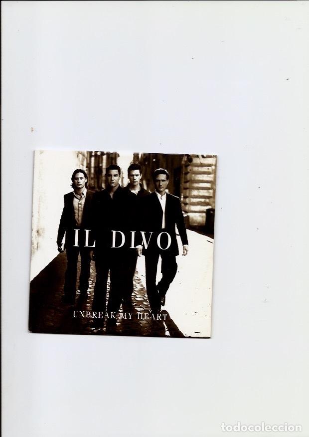 CDs de m&uacute;sica: IL DIVO. Unbreak my heart. (cd single 2004 - Foto 1