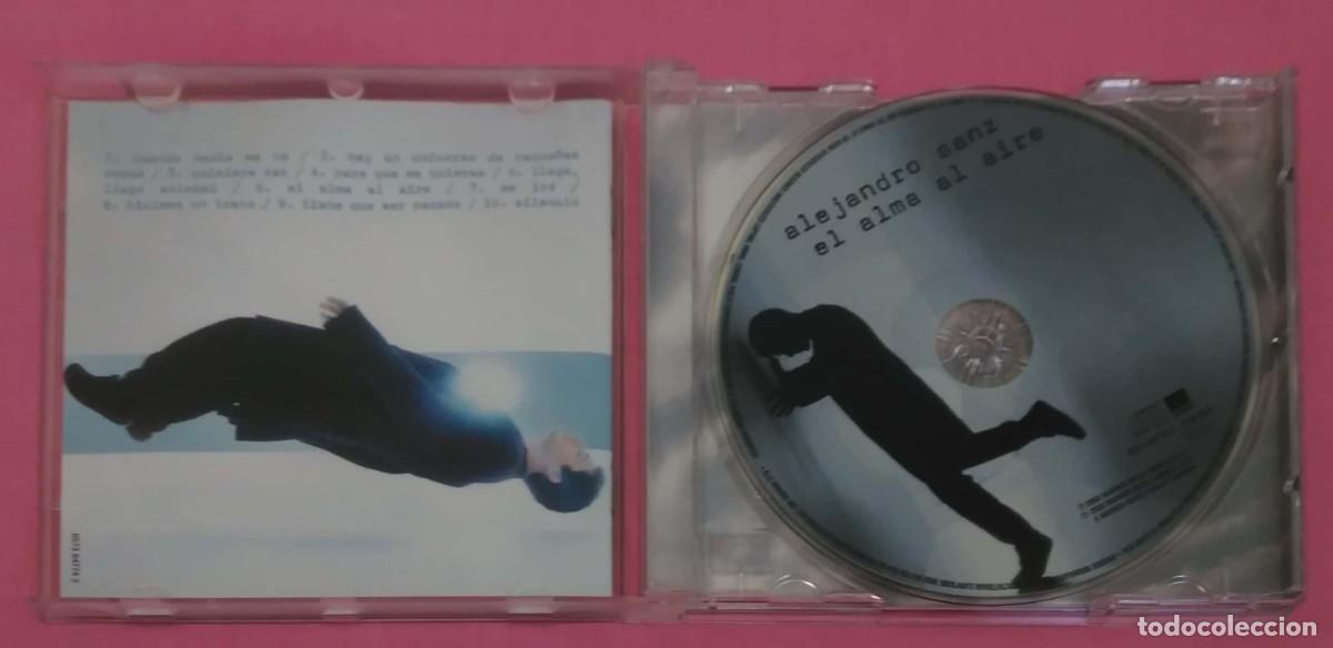 CDs de m&uacute;sica: ALEJANDRO SANZ (EL ALMA AL AIRE) CD 2000 - Foto 3