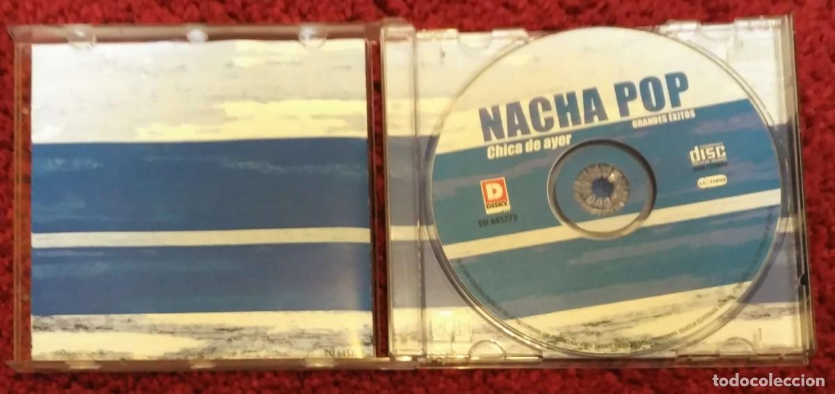 CDs de m&uacute;sica: NACHA POP (CHICA DE AYER - GRANDES EXITOS) CD 2001 - Foto 3